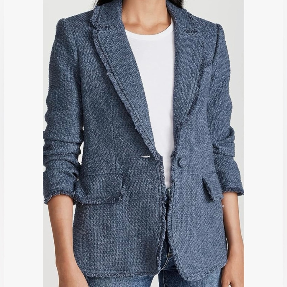 cinq à sept Khloe Boucle Blazer - Picture 5 of 16
